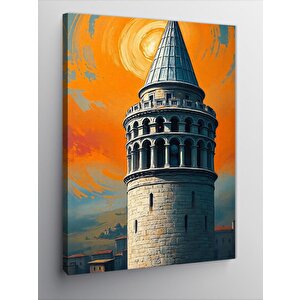 Kanvas Tablo Galata Kulesi 100x140 cm