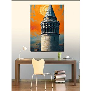 Kanvas Tablo Galata Kulesi 100x140 cm