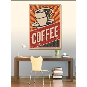 Kanvas Tablo Kahve Posteri 70x100 cm