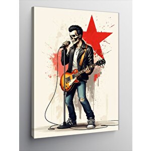 Kanvas Tablo Gitar Çalan Adam 100x140 cm