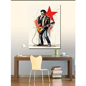 Kanvas Tablo Gitar Çalan Adam 100x140 cm