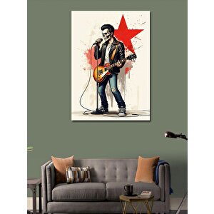 Kanvas Tablo Gitar Çalan Adam 100x140 cm