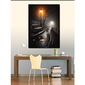 Kanvas Tablo Sonbahar Temalı 100x140 cm