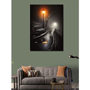 Kanvas Tablo Sonbahar Temalı 100x140 cm