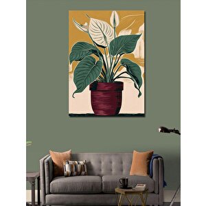 Kanvas Tablo Yeşil Bitki 70x100 cm
