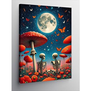 Kanvas Tablo Mantar Ormanı 100x140 cm