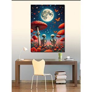 Kanvas Tablo Mantar Ormanı 100x140 cm