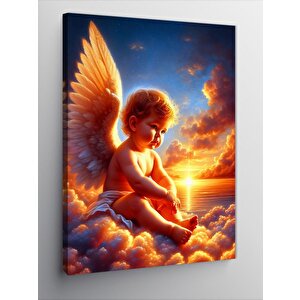 Kanvas Tablo Uykucu Tavşan 70x100 cm