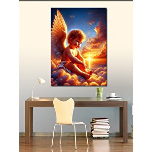 Kanvas Tablo Uykucu Tavşan 70x100 cm