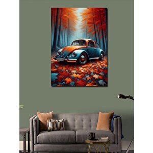 Kanvas Tablo Ormanda Vosvos 70x100 cm