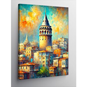 Kanvas Tablo Galata Kulesi 100x140 cm