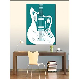 Kanvas Tablo Elektro Gitar 50x70 cm