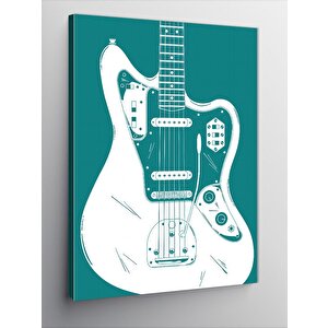 Kanvas Tablo Elektro Gitar 70x100 cm