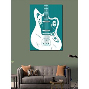 Kanvas Tablo Elektro Gitar 70x100 cm