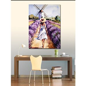 Kanvas Tablo Lavanta Tarlası 70x100 cm