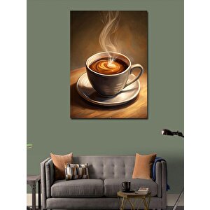 Kanvas Tablo Kahve Fincanı 70x100 cm