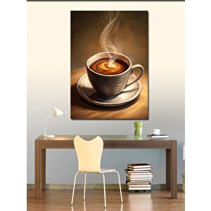 Kanvas Tablo Kahve Fincanı 50x70 cm
