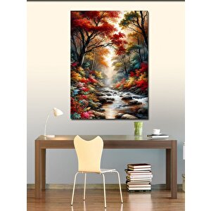 Kanvas Tablo Orman Yolu 50x70 cm