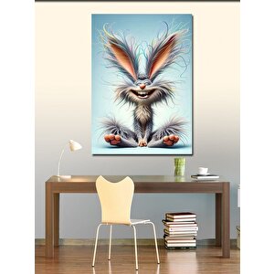 Kanvas Tablo Sevimli Tavşan 70x100 cm