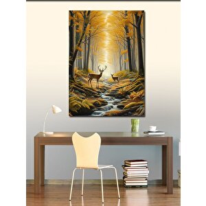 Kanvas Tablo Orman Yolunda 50x70 cm