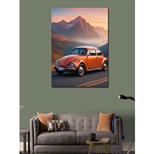 Kanvas Tablo Kırmızı Vosvos 50x70 cm