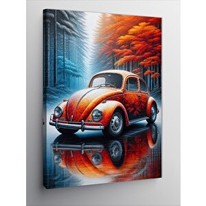 Kanvas Tablo Kırmızı Vosvos 50x70 cm