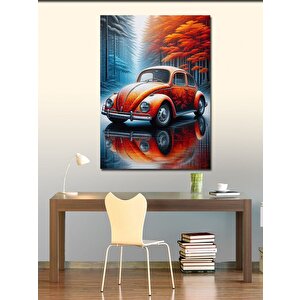 Kanvas Tablo Kırmızı Vosvos 50x70 cm