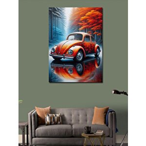 Kanvas Tablo Kırmızı Vosvos 50x70 cm