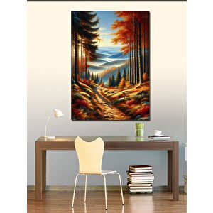 Kanvas Tablo Orman Yolu 70x100 cm