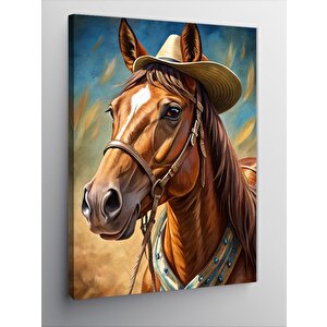 Kanvas Tablo Kovboy At 100x140 cm