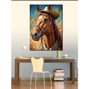 Kanvas Tablo Kovboy At 100x140 cm