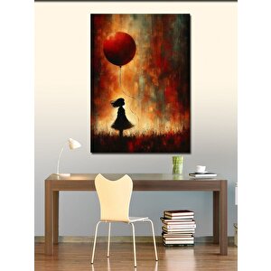 Kanvas Tablo Kırmızı Balon 100x140 cm