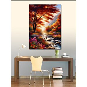 Kanvas Tablo Sonbahar Manzarası 70x100 cm