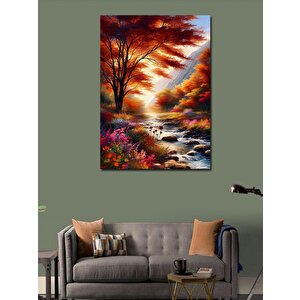 Kanvas Tablo Sonbahar Manzarası 70x100 cm