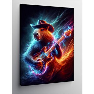Kanvas Tablo Gitar Kunduzu 50x70 cm