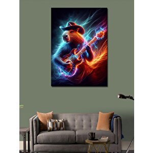 Kanvas Tablo Gitar Kunduzu 50x70 cm