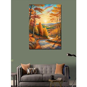Kanvas Tablo Sonbahar Ormanı 100x140 cm