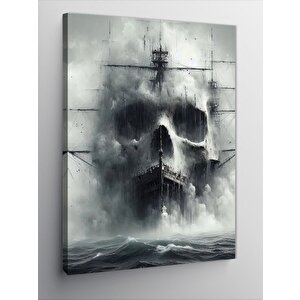 Kanvas Tablo Karanlık Gemi 50x70 cm