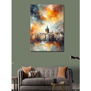 Kanvas Tablo Galata Kulesi Manzarası 70x100 cm