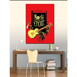Kanvas Tablo Gitarist Temalı 70x100 cm