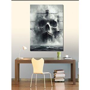 Kanvas Tablo Karanlık Gemi 70x100 cm