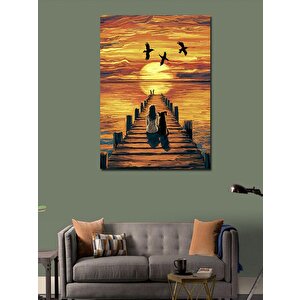 Kanvas Tablo Sevimli Tavşan 70x100 cm