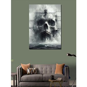 Kanvas Tablo Karanlık Gemi 100x140 cm