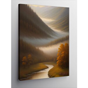 Kanvas Tablo Sonbahar Manzarası 70x100 cm