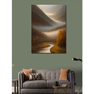Kanvas Tablo Sonbahar Manzarası 70x100 cm