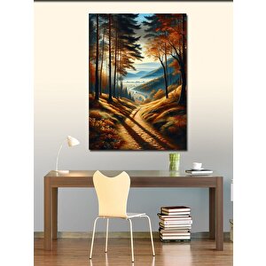 Kanvas Tablo Orman Yolu 50x70 cm