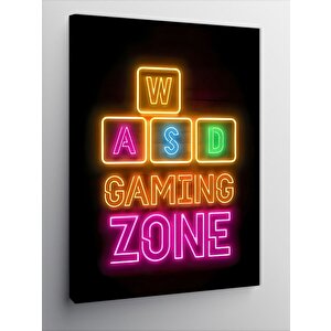 Kanvas Tablo Gamer Temalı 100x140 cm