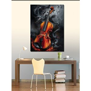 Kanvas Tablo Keman Temalı  70x100 cm