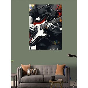 Kanvas Tablo Gitar Çalan 50x70 cm