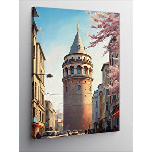Kanvas Tablo Galata Kulesi 100x140 cm